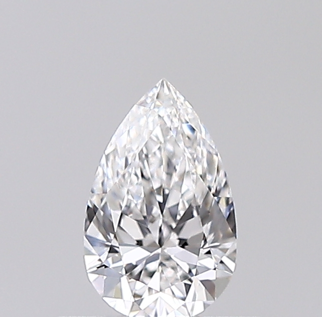 Pear 0.4 ct D IF