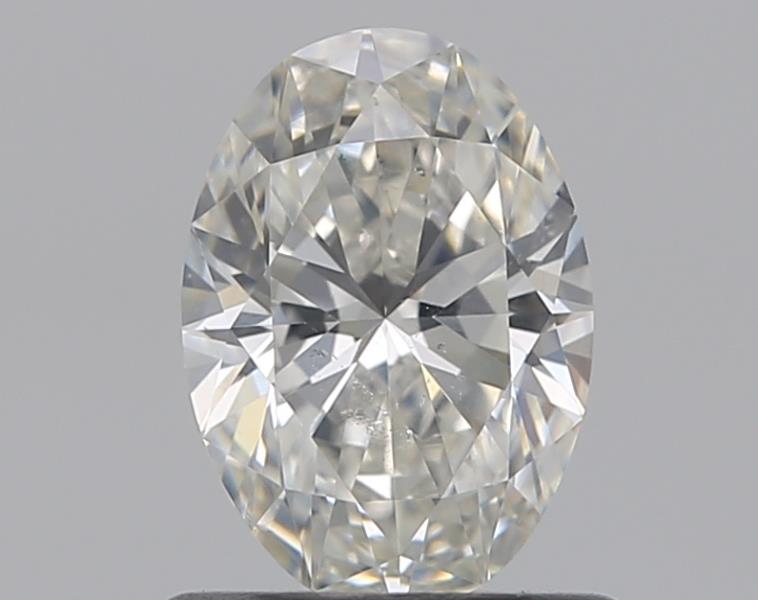 Oval 0.7 ct I SI2