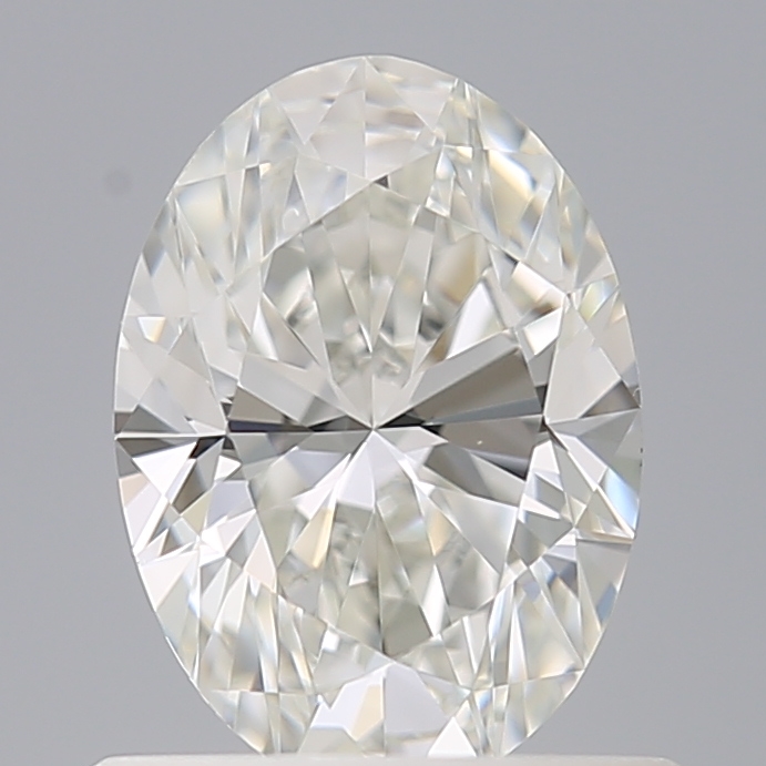 Oval 0.71 ct H VVS1