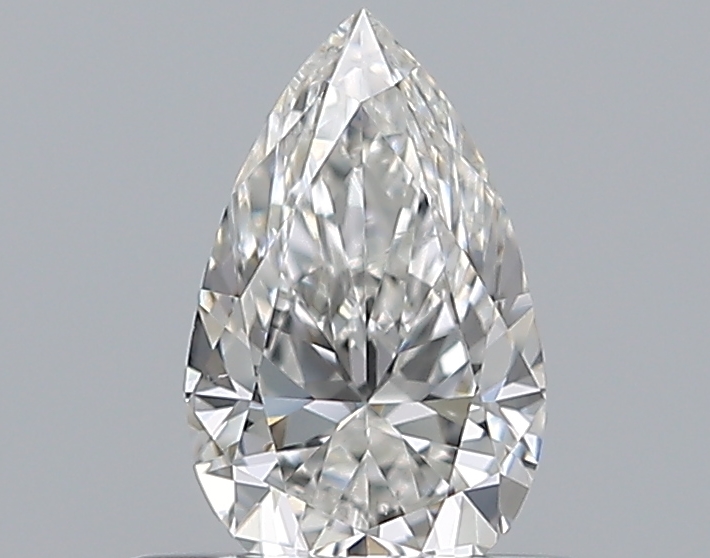Pear 0.4 ct F VS2