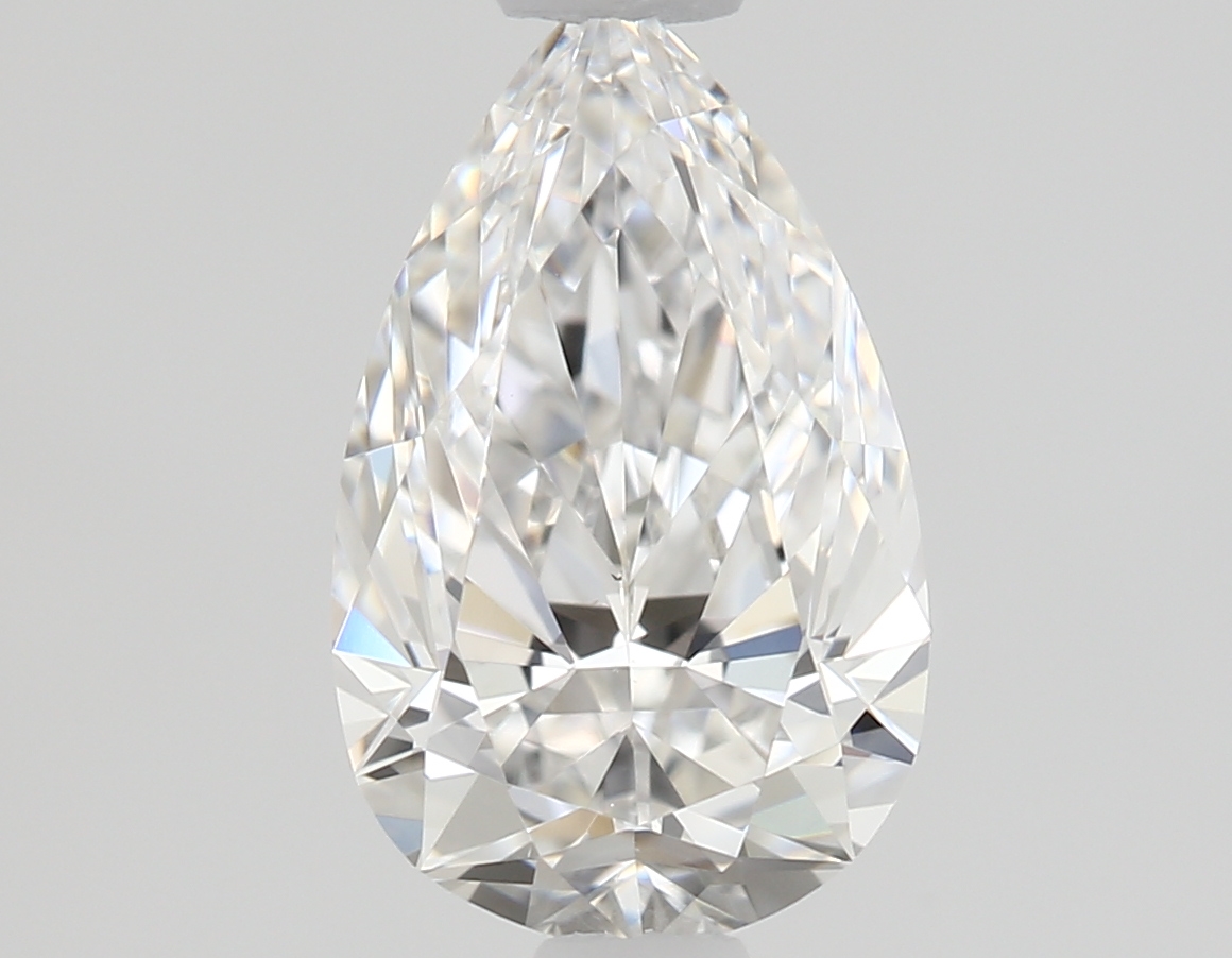 Pear 0.77 ct F VS2