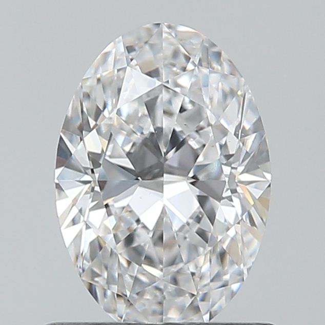 Oval 0.7 ct D VS2