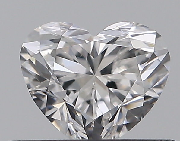 Heart 0.43 ct F VS2