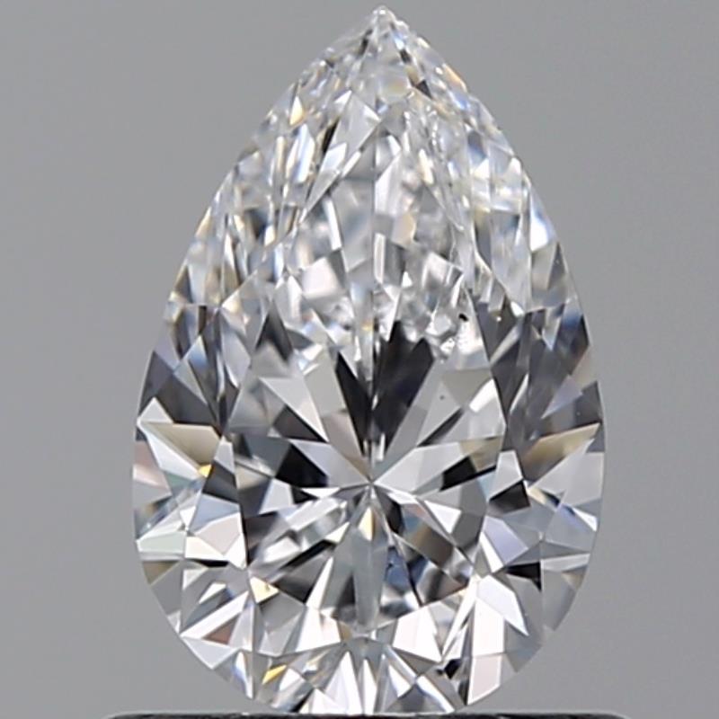 Pear 0.71 ct D VS2