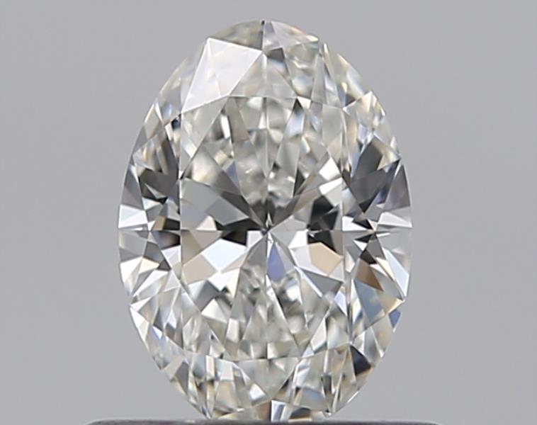 Oval 0.5 ct H VS2