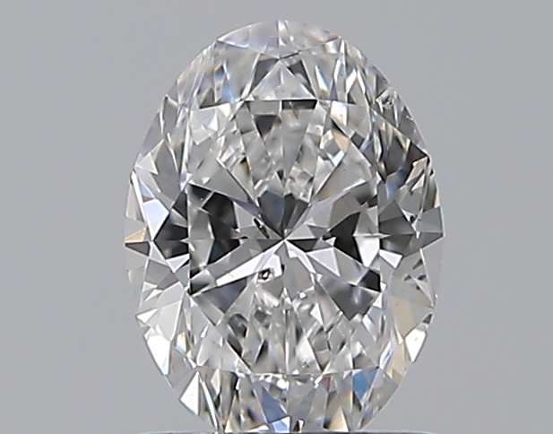 Oval 0.9 ct E SI1