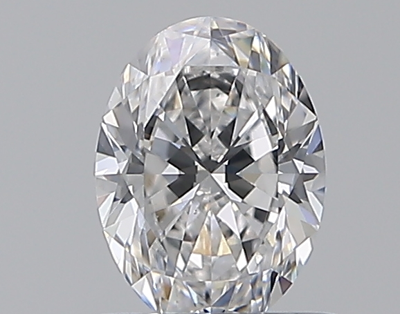 Oval 0.61 ct D VS2