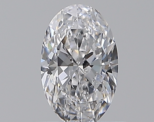 Oval 0.5 ct D SI2