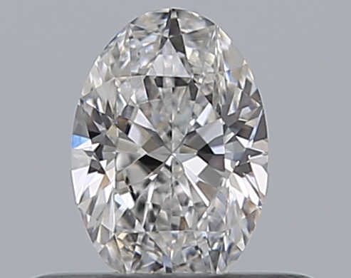 Oval 0.32 ct E VVS2