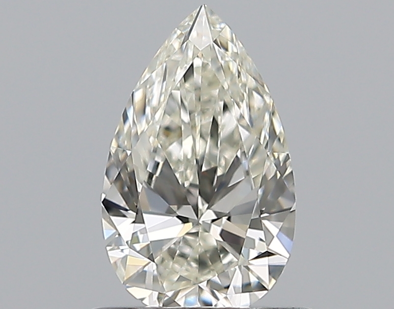 Pear 0.6 ct J VVS1