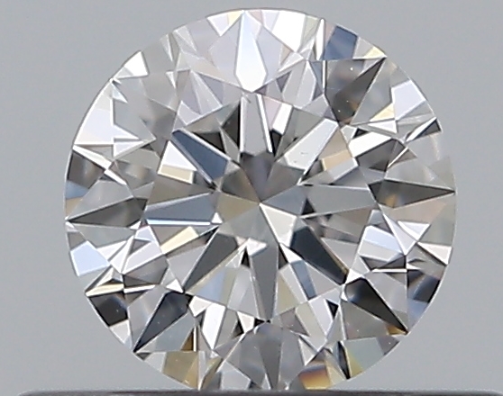 Round 0.38 ct D VS2