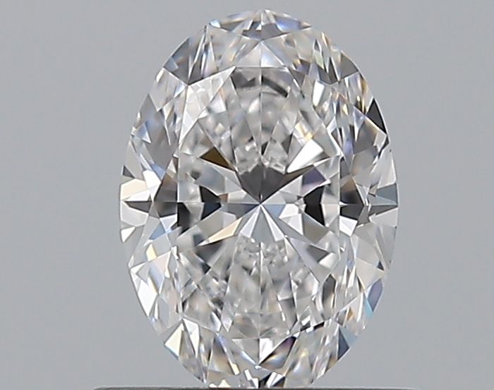 Oval 0.71 ct D IF