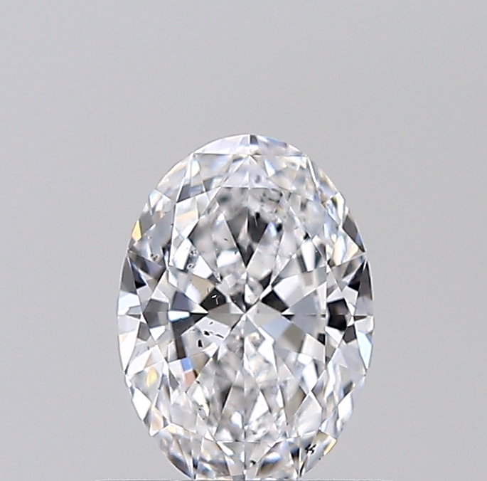Oval 0.52 ct D SI1