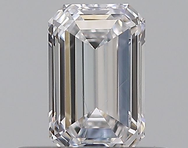 Emerald 0.38 ct D VVS1