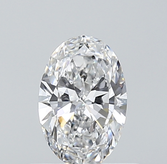 Oval 0.5 ct D SI1