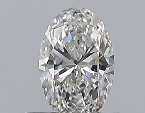 Oval 0.36 ct F SI1