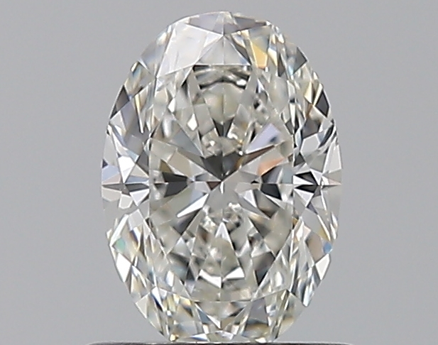 Oval 0.83 ct H VVS2