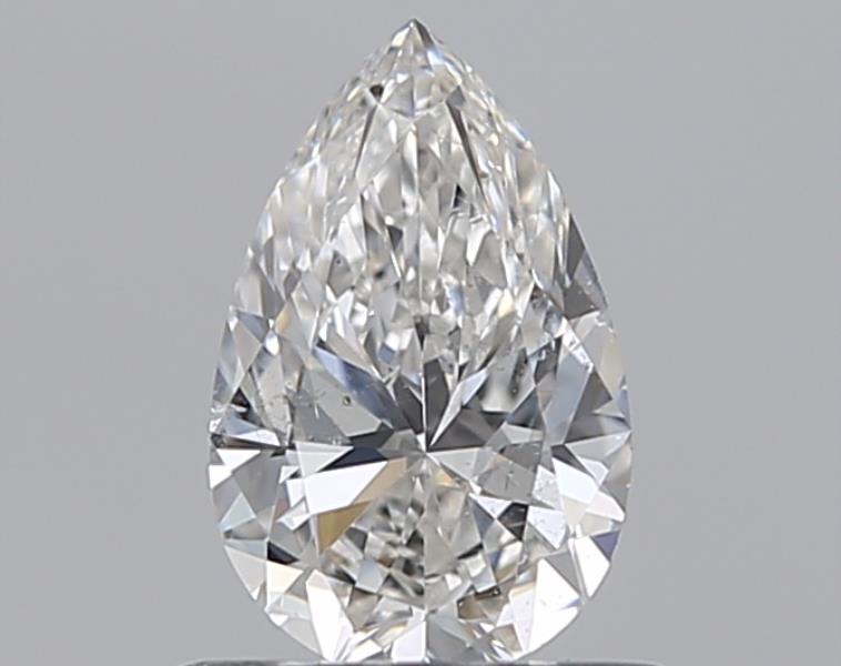 Pear 0.59 ct F SI2