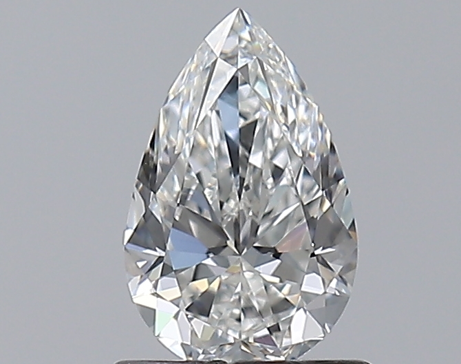Pear 0.8 ct E VVS2