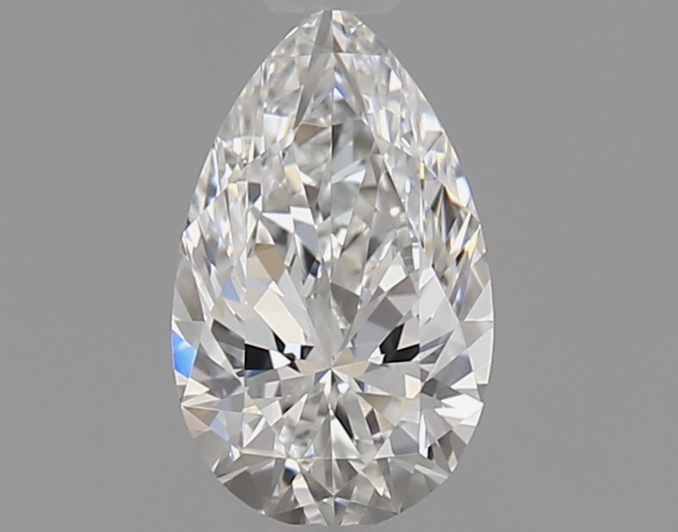 Pear 0.51 ct F SI1