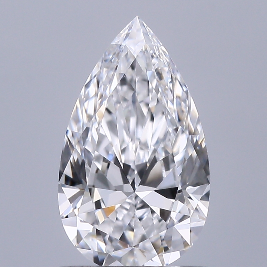Pear 0.72 ct D IF