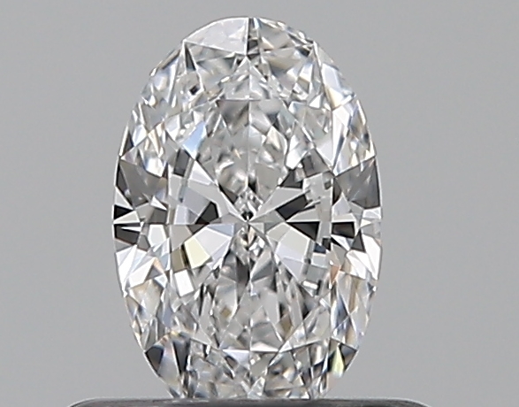 Oval 0.4 ct D VVS2