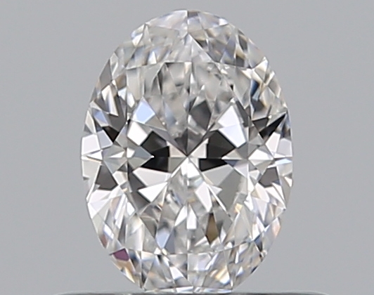 Oval 0.41 ct D VVS1