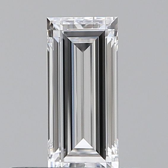 Baguette 0.35 ct D VVS1