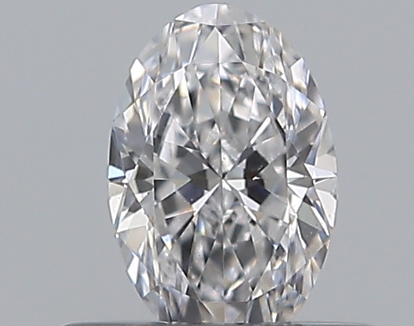 Oval 0.32 ct D VS2