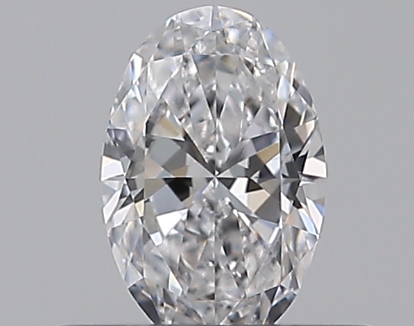 Oval 0.31 ct D VS2