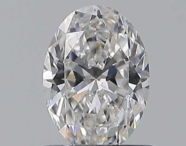 Oval 0.6 ct F VS2
