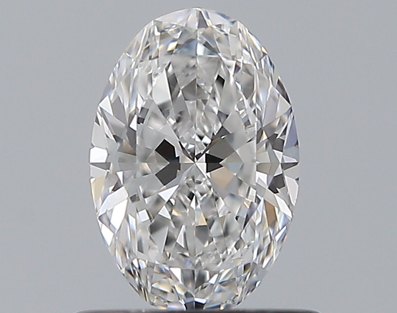 Oval 0.6 ct D VVS1