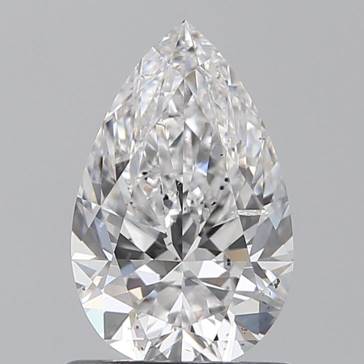 Pear 0.9 ct E SI2