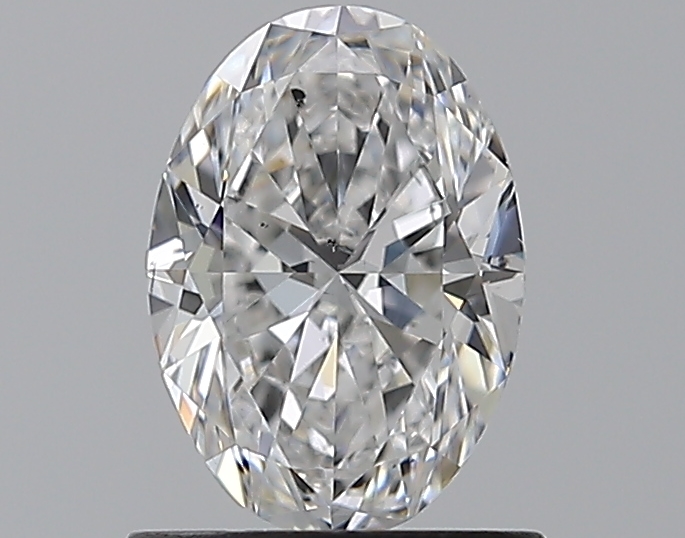 Oval 0.9 ct E SI2