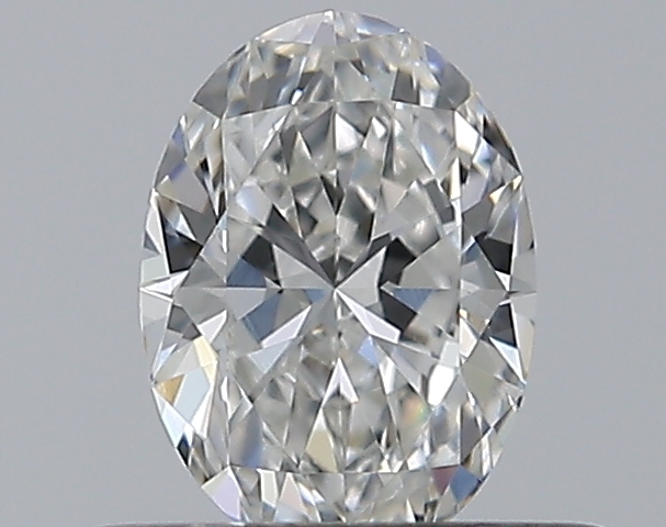 Oval 0.4 ct F SI1