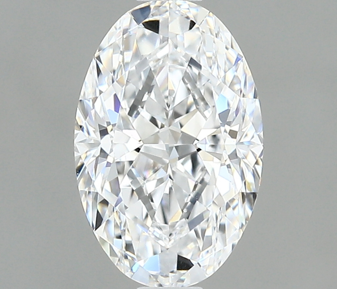 Oval 0.82 ct D VS2