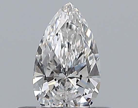 Pear 0.3 ct D VS2