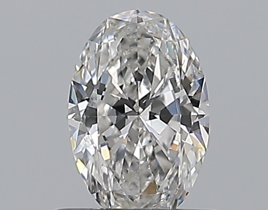 Oval 0.5 ct F SI1