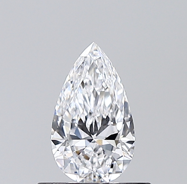 Pear 0.5 ct D VVS2