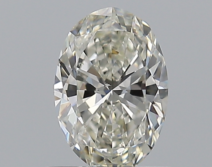 Oval 0.6 ct J SI1