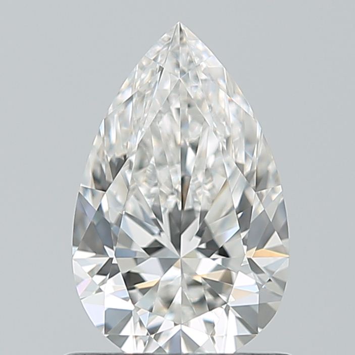 Pear 0.8 ct F VVS2