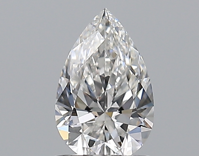 Pear 0.75 ct F VVS2