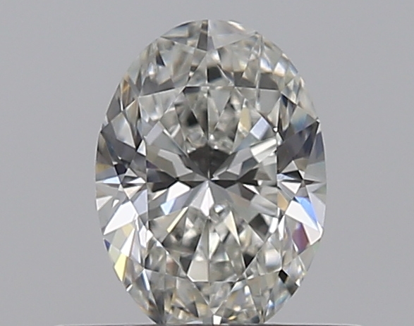 Oval 0.4 ct H VVS2