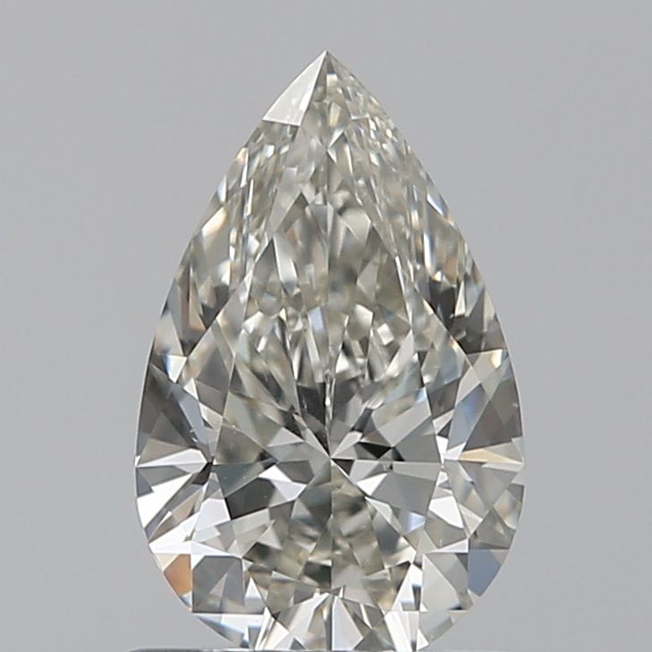 Pear 0.8 ct J VS2