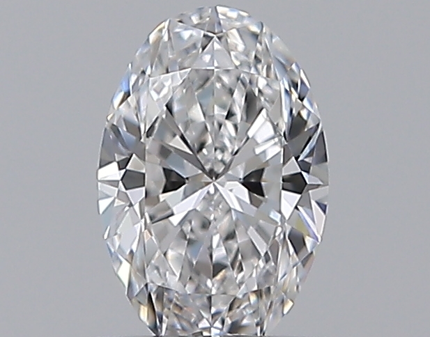Oval 0.5 ct D VS2