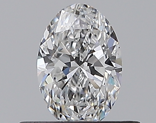 Oval 0.4 ct D VS1