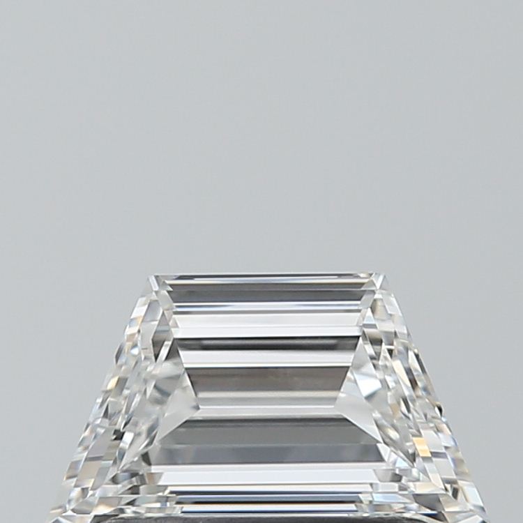 Trapezoid 0.68 ct F VVS1