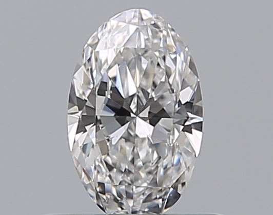 Oval 0.4 ct D VS1