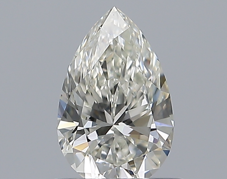 Pear 0.59 ct J VS1