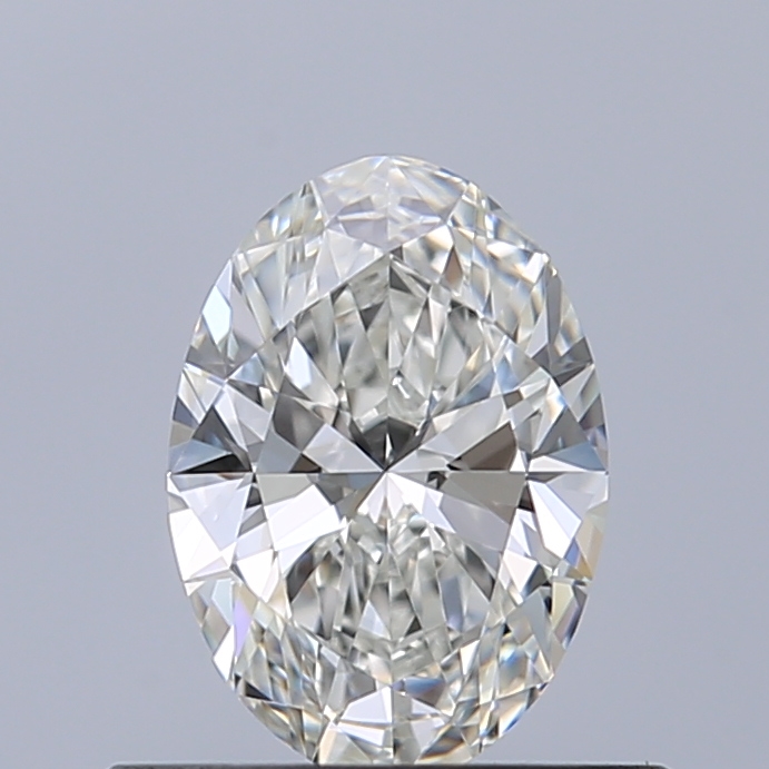 Oval 0.48 ct F IF